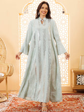 Elegant Beaded Embroidered Kaftan